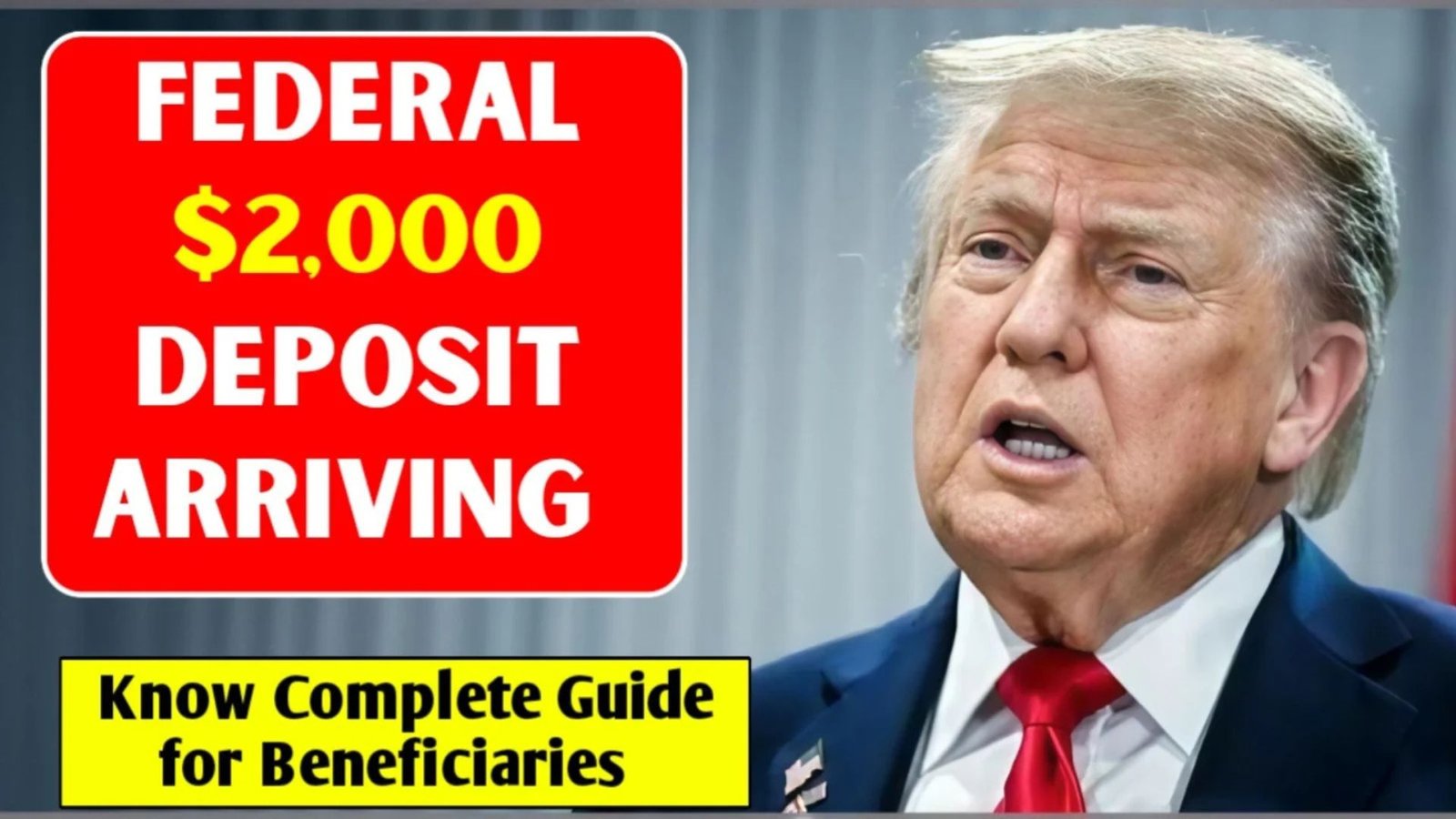 Federal $2,000 Deposit Arriving in December 2025 – Complete Guide for All Beneficiaries