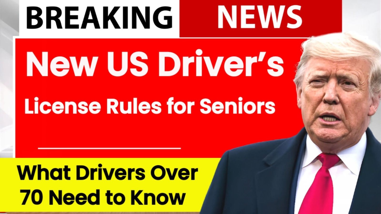 U.S. Driving License Rules Changes for Seniors – What Drivers Over 70 Need to Know