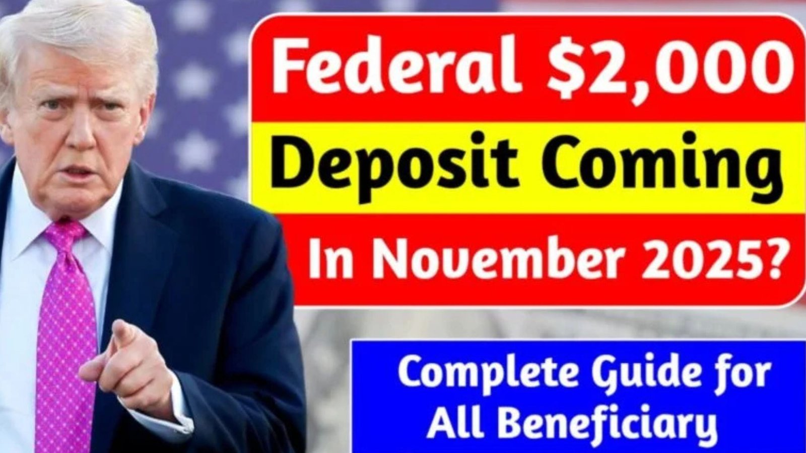 $2000 Federal Deposit November 2025: The Truth Behind the Viral Claims for Beneficiaries