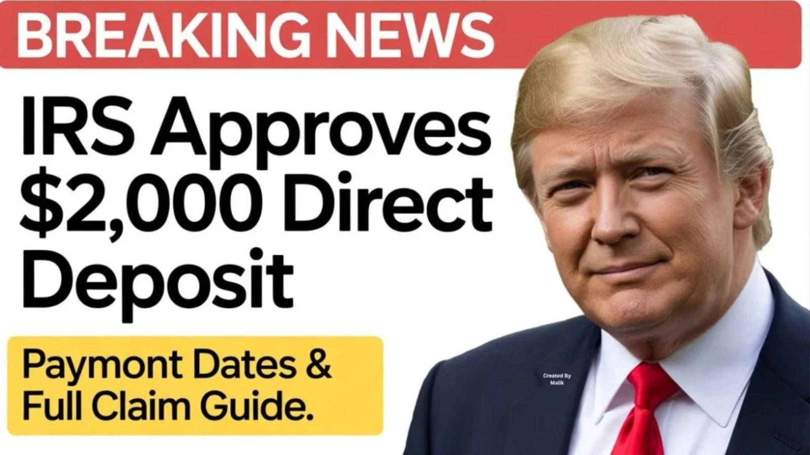 IRS $2,000 Direct Deposit November 2025: Eligibility & Payment Schedule